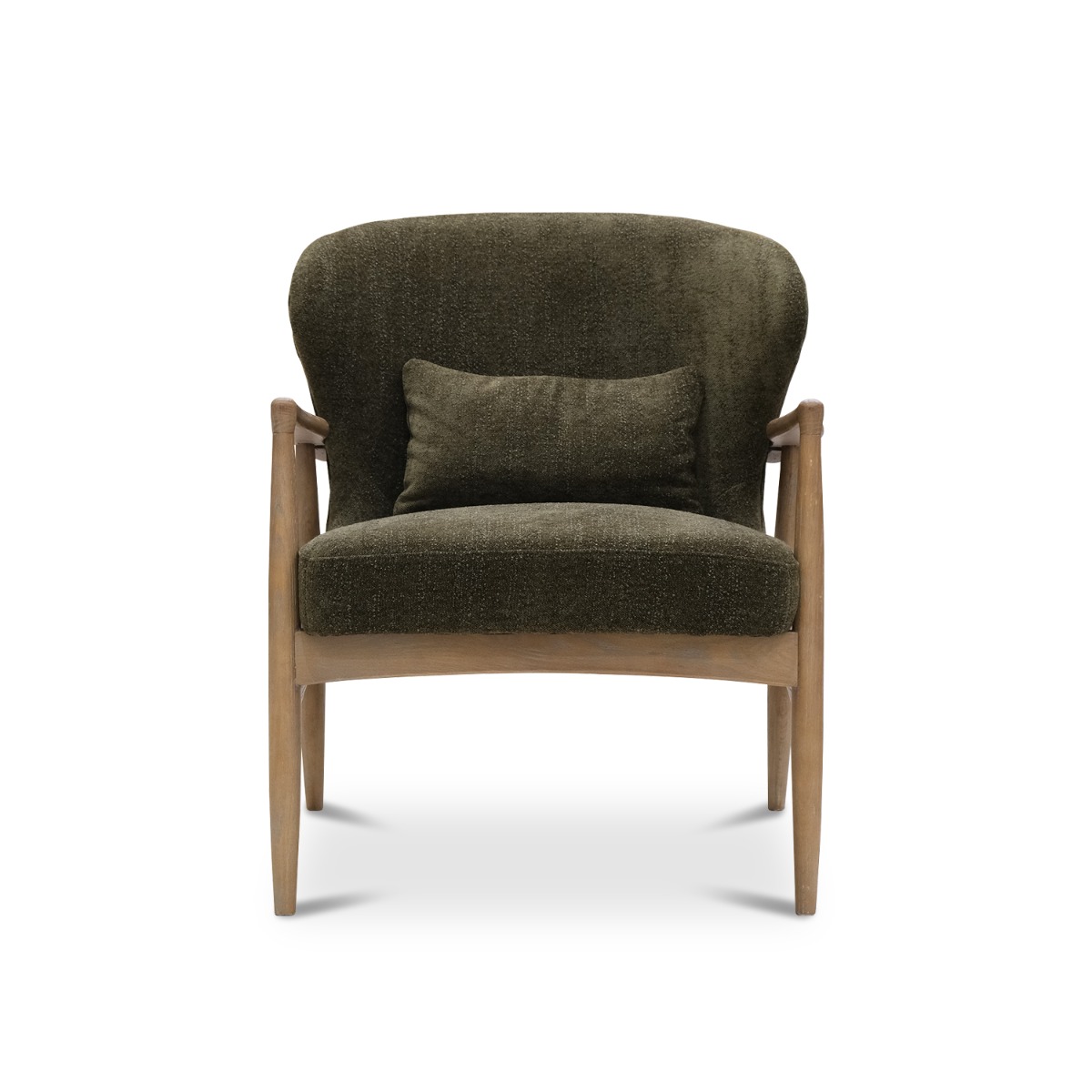 Paloma Retro Green Lounge Chair